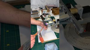 Чугунный #притир с #алмазнаяпаста 1/0 результат на видео #заточканожей #заточканожейодесса