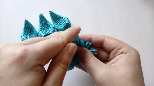 3d origami LOTUS flower | How to make a modular flower смотреть онлайн