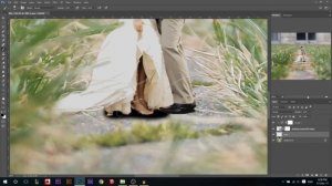 MINIATURE EFFECT photoshop tutorial | wedding photo