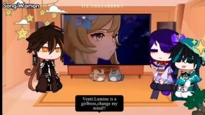 ✎ᝰ┆Archons react to The Twin ||Genshin Impact Gacha Club react