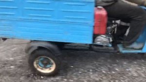 Бодрый Старичок с движком от квадрика. Мотороллер муравей 4т. 250сс