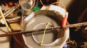 Снятие серебряного покрытия электролизом | Removing the silver plating