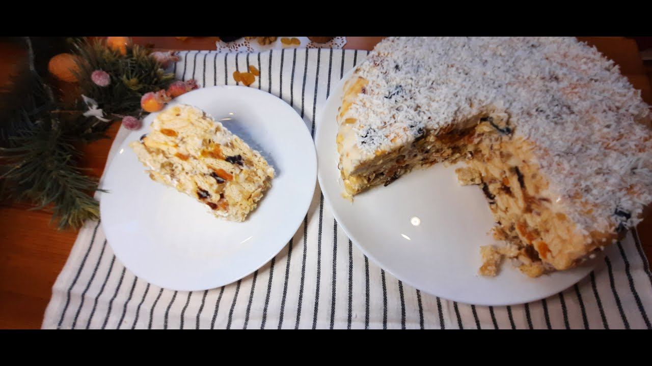 Торт без выпечки. Из орехов и сухофруктов. Превосходный вкус!!! #торт #тортбезвыпечки