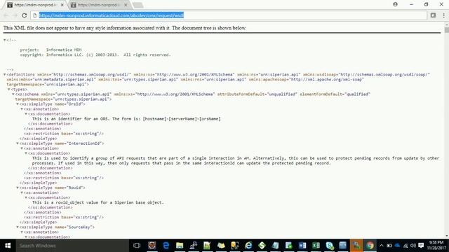 Informatica MDM Cloud 10  - How to configure SOAP UI for Informatica MDM Cloud