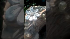 Декоративный кран из речного  камня своими руками