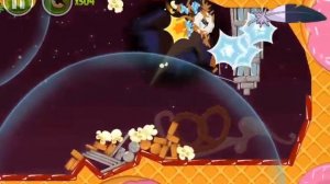 Angry Birds Space - Level 4-27 - 100% Space Eagle Walkthrough - Utopia