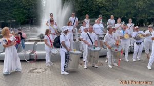 Классное выступление сборного оркестра самба-барабанщиков из городов Владимира и Москвы SambaUnion