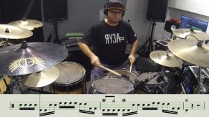 Rock Drum Fill #15 #Shorts