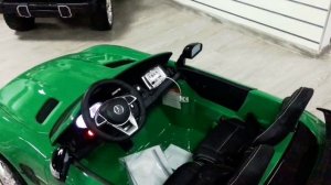 Детский электромобиль Mercedes GTR 4x4. Характеристики, обзор, сборка.