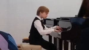 В. Баркаускас Элегия и фантастическая токката  . Burgmuller  Op.109, № 14