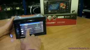 Обзор автомагнитолы Pioneer AVH X2600BT