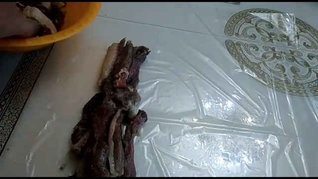 КОЛБАСА ИЗ КОНИНЫ/ДОМАШНЯЯ КОЛБАСА