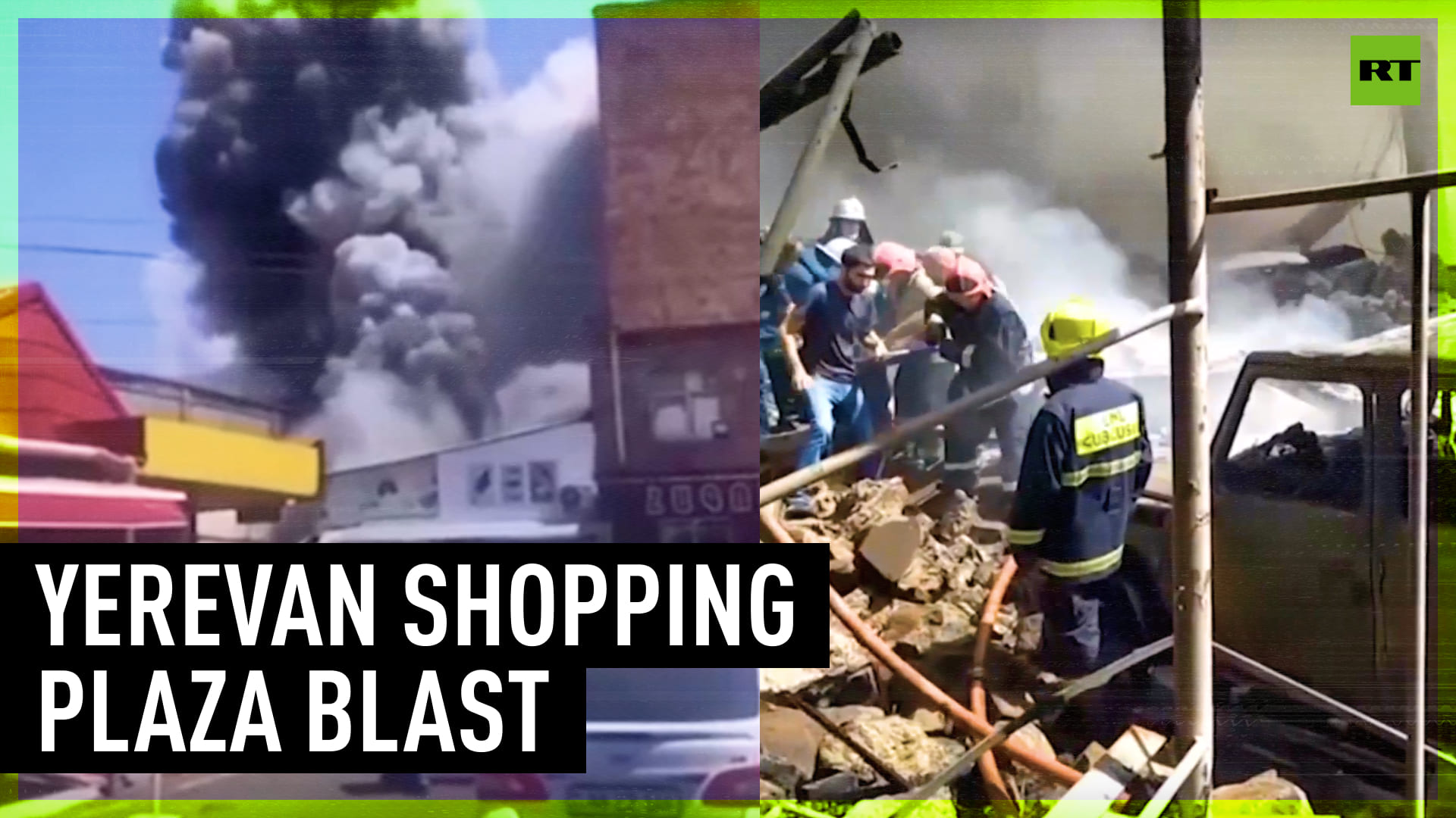 The explosion tore through the building. The explosion tore through the building