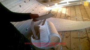 Горит ли "Тепофол"? Тест огнём!