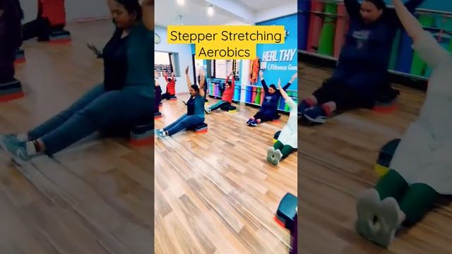 #stepper #aerobics #stretching