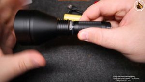 Convoy L21B ? мощный дальнобойный фонарь (OSRAM KW CULPM1.TG 8A 12group) \ обзор + ночной тест.
