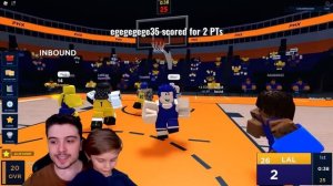 ? BASKETBOLCU OLDUK MAÇ YAPTIK ? Roblox Basketball Legends