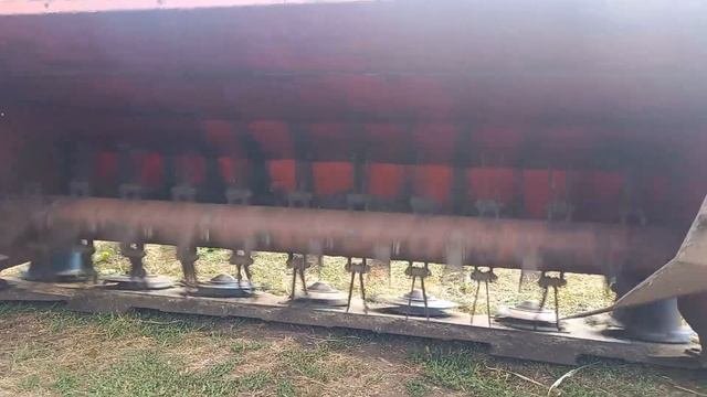 Прицепная роторная косилка,аналог Кроне.Настройка оборотов вспушивателя.Сколько масло в полотне.МТЗ