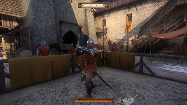 Kingdom Come: Deliverance. Часть 101 - Первый турнир в Ратае. Боец пана Птачека