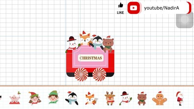 Wonderful Christmas Train | Labo Christmas Train Game #004 | Train Simulation | Game Walkthrough