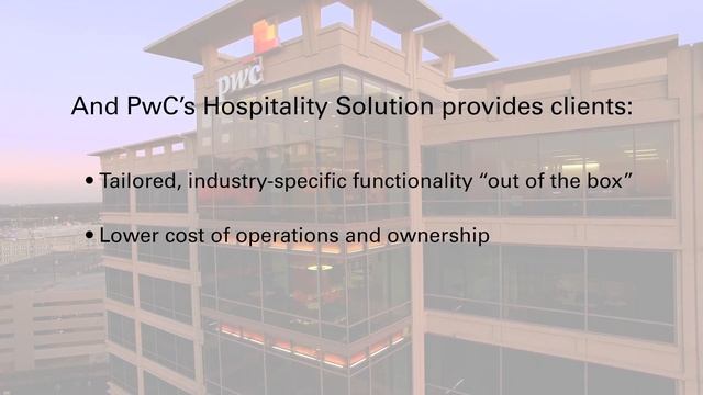 Explore PwC Hospitality Management Solution for Oracle Cloud смотреть онлайн
