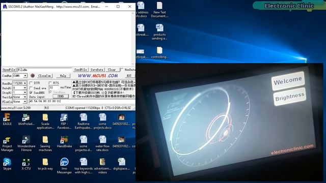 10.1” HMI intelligent TFT LCD UART Serial Communication “Stone Technologies” смотреть онлайн