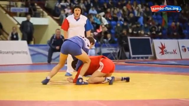 Sambo World Cup Minsk 2014 Dzhambulat AKHMADOV Bembet KANZHANOV Ivan ANISKEVICH