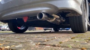 Honda Jazz GD1 (1.4) mugen twin loop style exhaust