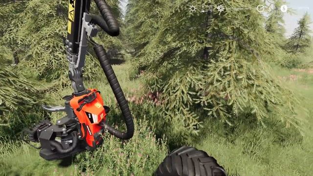 #FarmingSimulator19 РП Продал ткань, купил два участка, вывез лес - 30 серия Ничейная земля #fs19