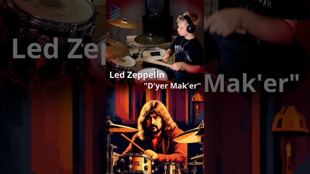 Led Zeppelin "D'yer Mak'er" (фрагмент 4 by Даниил Аристов, 10 лет)