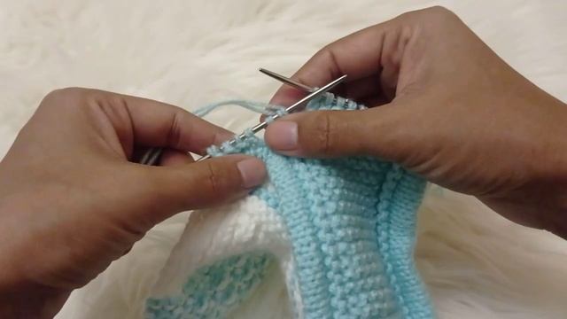 пинетки спицами, сверху вниз ? ЭКЛАТ? для мальчика и девочки часть 2/2. для начинающих ? смотреть онлайн