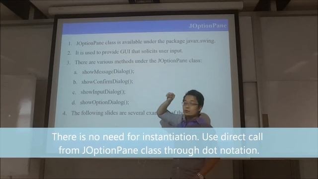 GUI Using Java AWT & Swing (Part 4) - JOptionPane смотреть онлайн