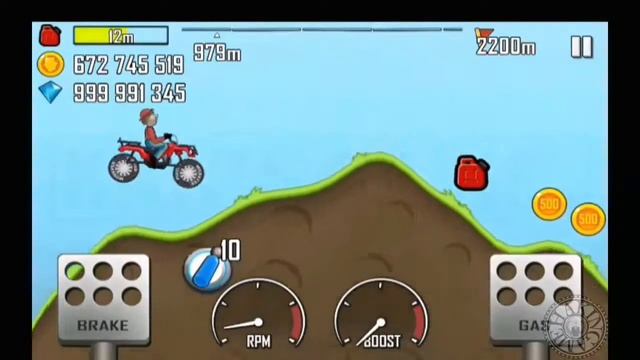Максимально прокаченный Квадроцикл в Hill Climb Racing смотреть онлайн