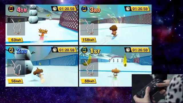 Super Monkey Ball Banana Blitz HD - Multiplayer Madness! смотреть онлайн