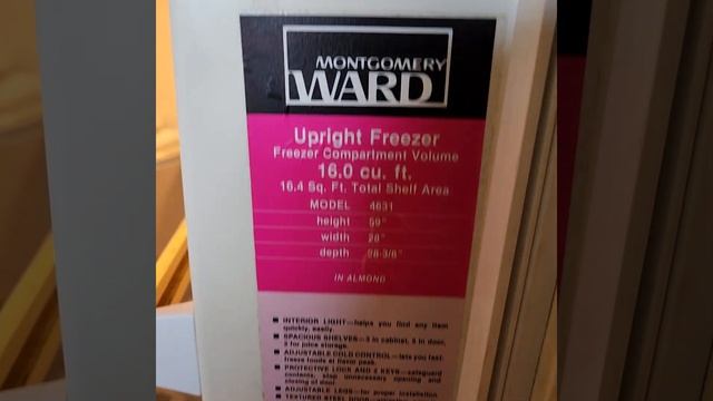 z12- Upright Freezer. 16 cu. ft. Confirmed working. смотреть онлайн