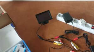 LED монитор для камеры заднего вида или видеонаблюдения 4,3 дюйма