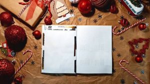 Оформление ежедневника. Январь 2021. My Bullet Journal. Зимние развороты.