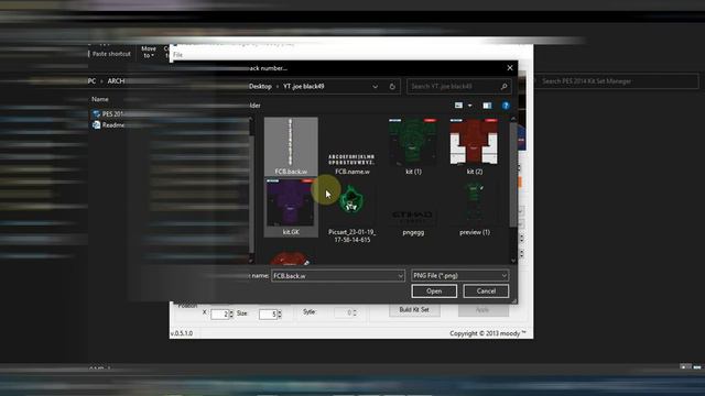 شرح كيف تصمم طقم وتظيفه للعبة PES 2017 🤔 смотреть онлайн