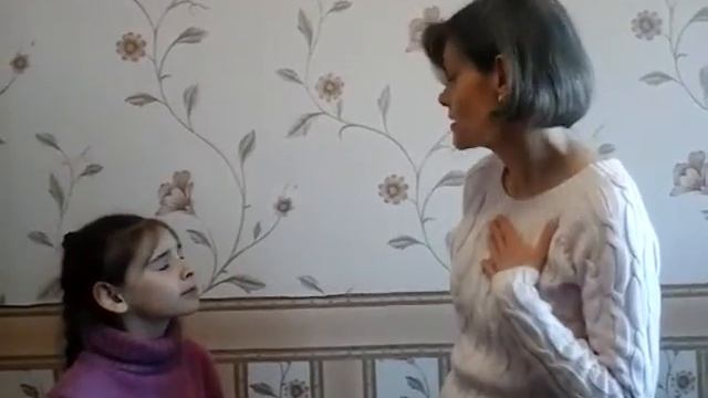 Ольга Гражданцева «Мама с дочкой...»