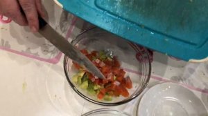 Салат с авокадо и красной рыбой эпизод №221