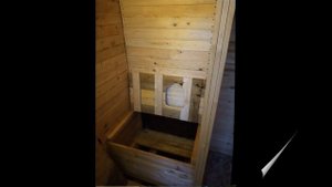 Дачный туалет с душем