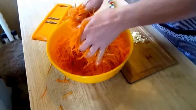 ОСТРЫЙ САЛАТ из моркови! #Рецепт# Морковь-Ча!