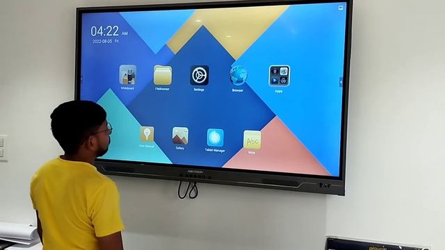 Hikvision Smart Interactive Display Installation | DS-D5A65RB/A смотреть онлайн