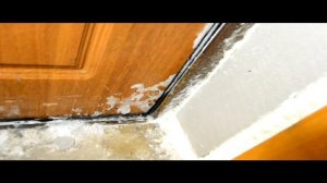 Замерзла дверь, не могу открыть ключем, утепляем дверной проем, промерзание двери