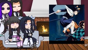 реакция сестёр бабочек AU на оригинал 1/2