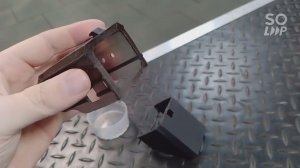 защита тепловизора IRay xHolo hl13 от HLCustom. последняя версия с съёмным козырьком для экрана.