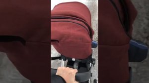 Cybex Priam обзор  по снегу с прогулочным блоком