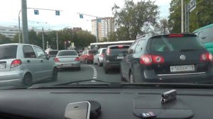Автонакат - Как проехать сложный перекресток.