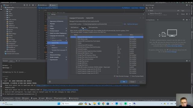Установка React Native CLI на Windows Подводные камни смотреть онлайн