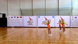AEROBIC GYMNASTICS  ND1 TR  Омск Трио